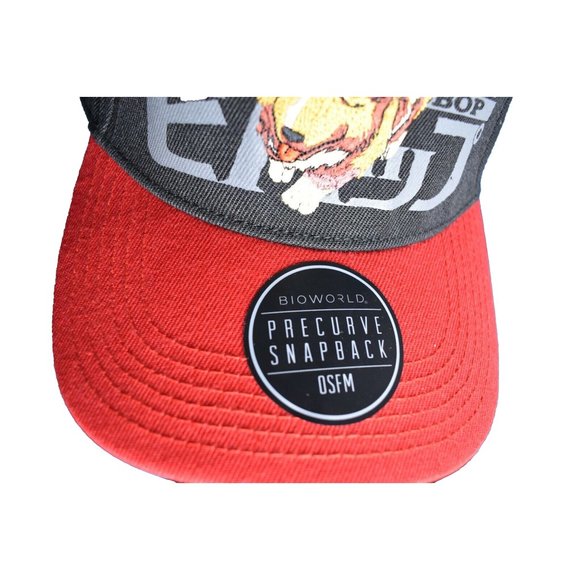 Cowboy Bebop Ein precurve snapback Cap Bioworld Funimation brand new with tag - Picture 3 of 4